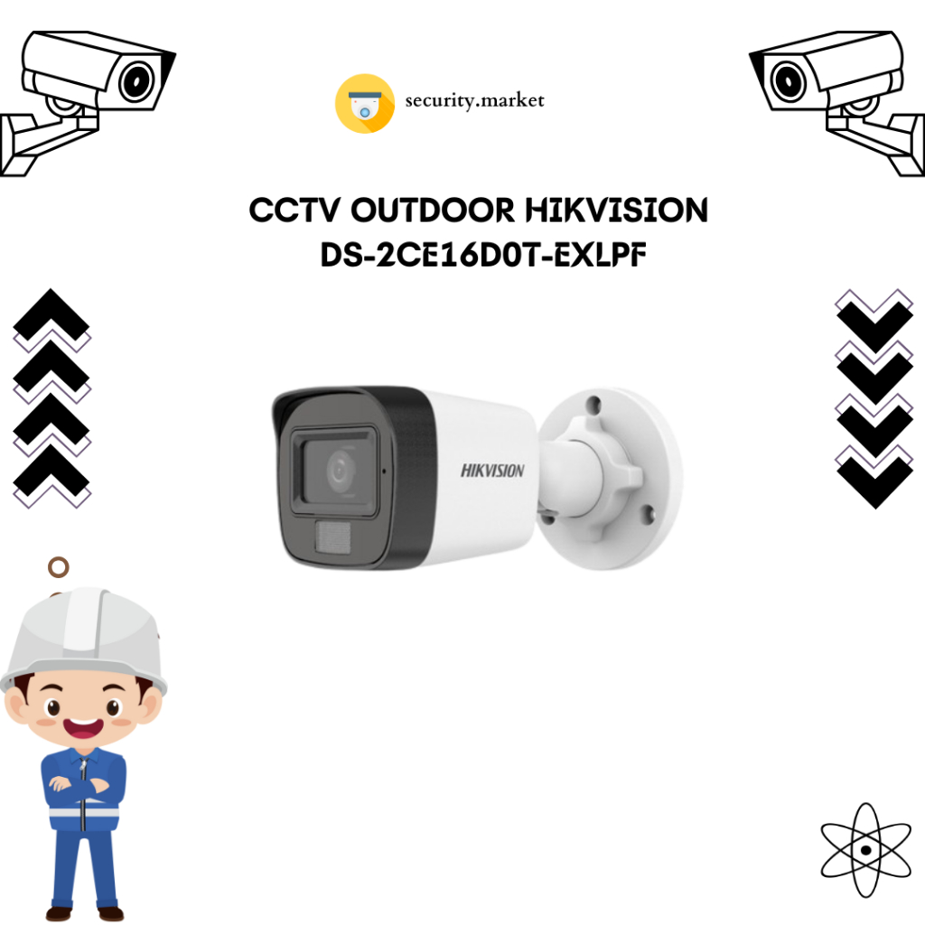 DS-2CE16D0T-EXLPF CCTV OUTDOOR HIKVISION