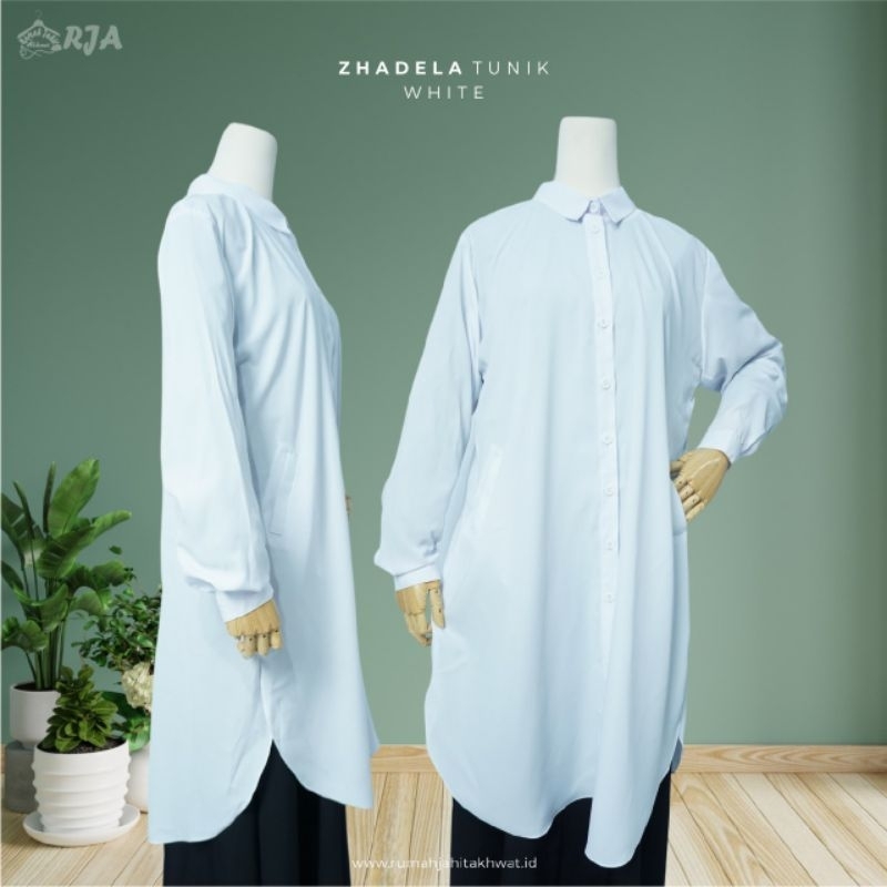 Tunik Wolfis Zhadelia White/Tunik Wolfis White