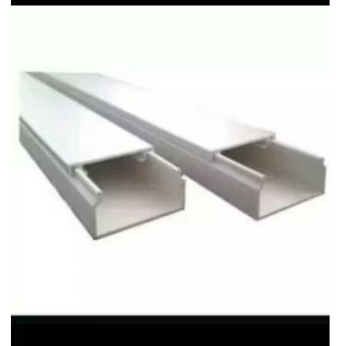 kabel duct putih 100 x 200mm +tutup pvc