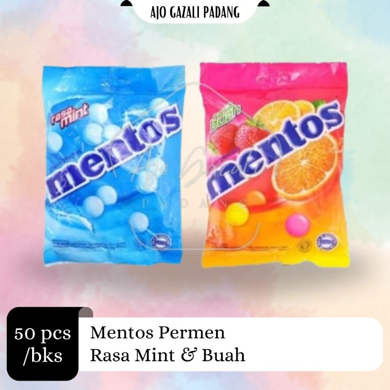 

Mentos - Permen Rasa Mint & Fruit