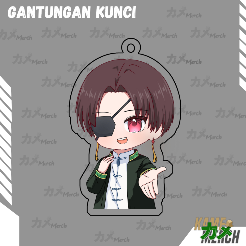 [KAMEMERCH] KeyChain / Gantungan / Gachi Kunci Wind Breaker Hayato Suo Bofurin