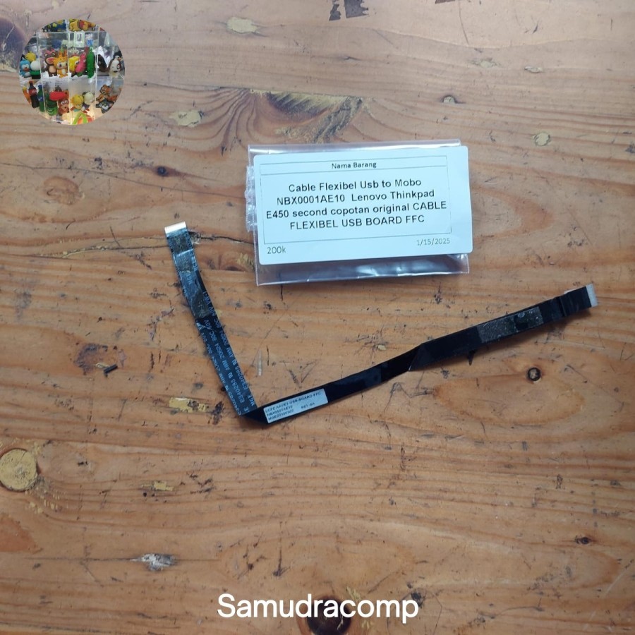 Cable Flexibel USB to Mobo NBX0001AE10 Lenovo Thinkpad E450 Second Copotan Original Cable Flexibel U