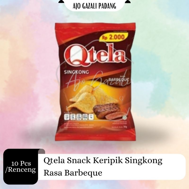 

Qtela - Snack Keripik Singkong - Isi 10 pcs / renceng