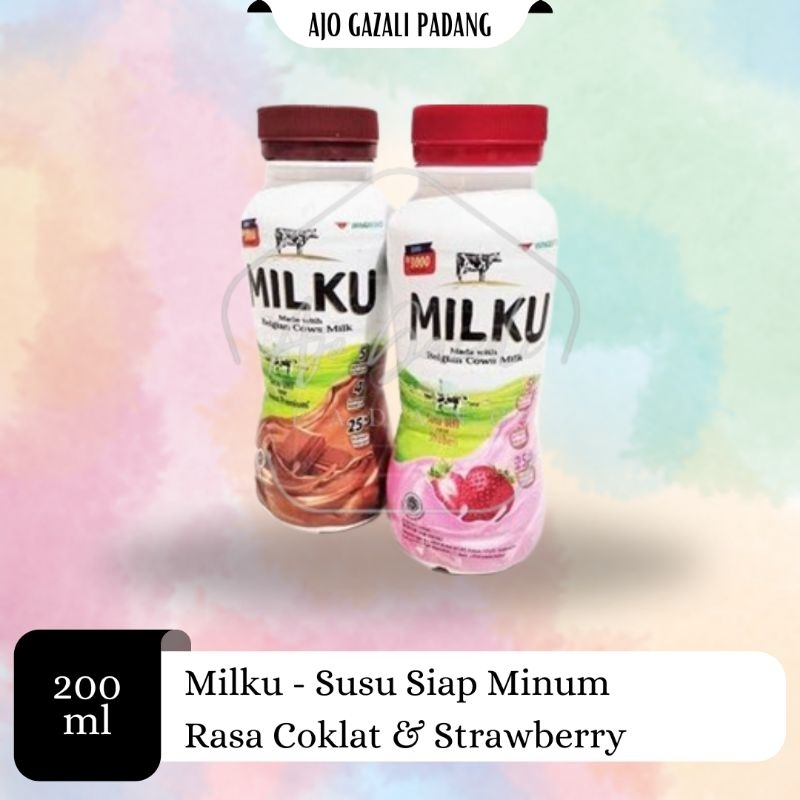 

Milku - Minuman Susu Botol - 200 ml