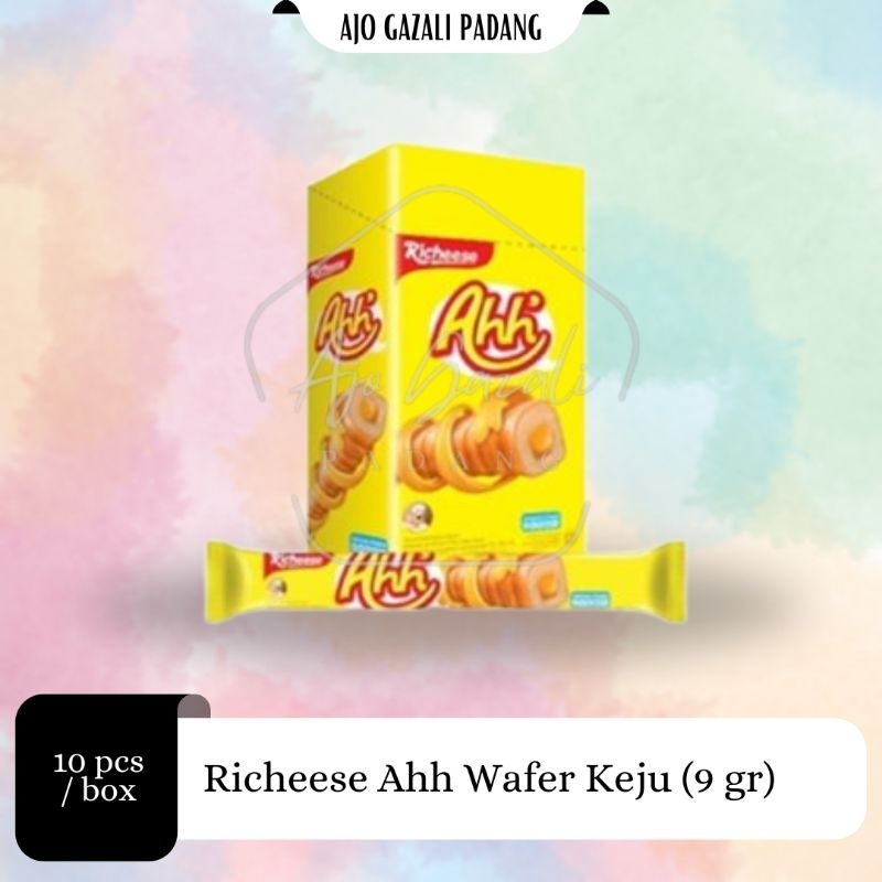 

Richeese Nabati Ahh - Rasa Keju - 1 Box > Isi 10 pcs (9 GR)