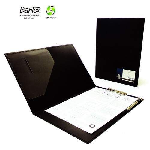 

Bantex Exclusive Clipboard Folio Black #8816 10