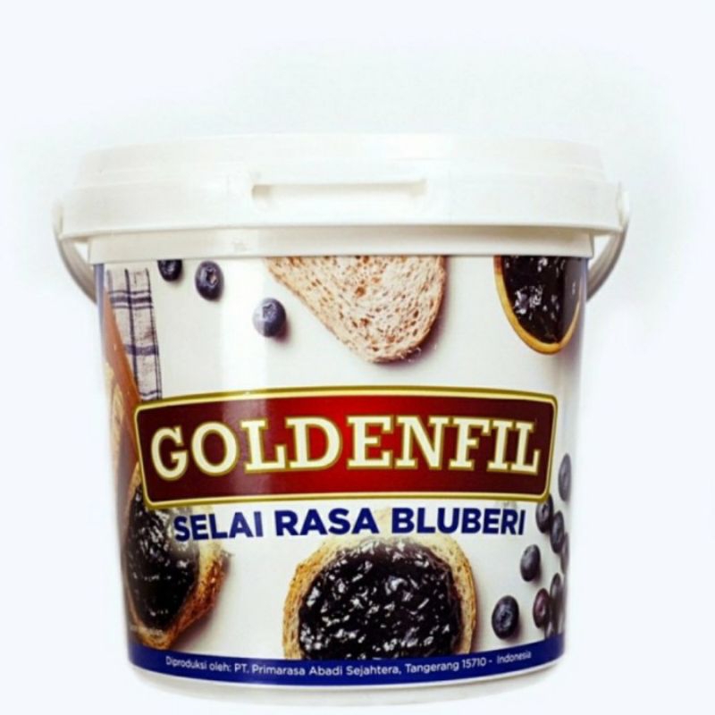 

Goldenfil Selai rasa Blueberry dan strawberry EXP 7/11/2026