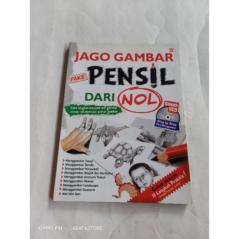 

BUKU JAGO GAMBAR PAKE PENSIL DARI NOL ANGGA PRIATNA S DKV