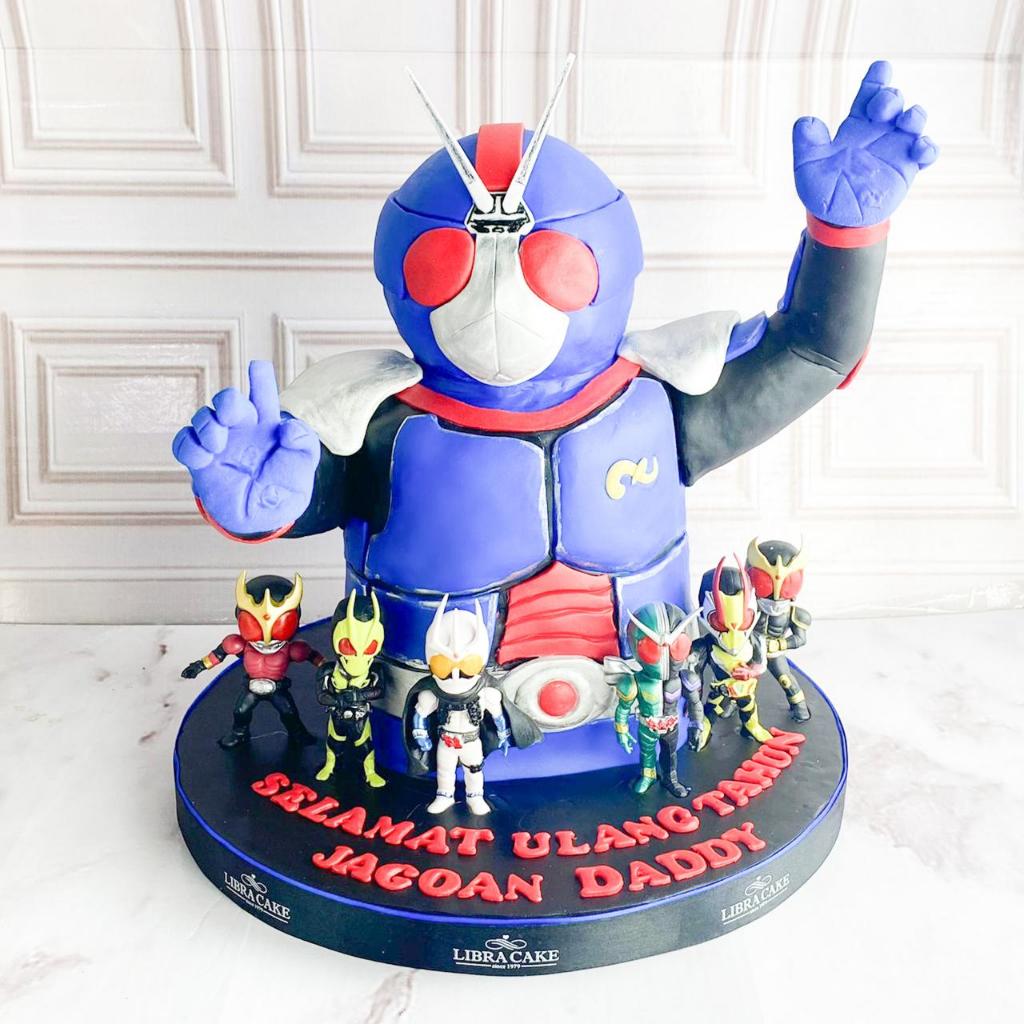 

Kue Ulang Tahun/Birthday Cake/kue Ultah tema Kamen Rider/Kue Birthday jakarta