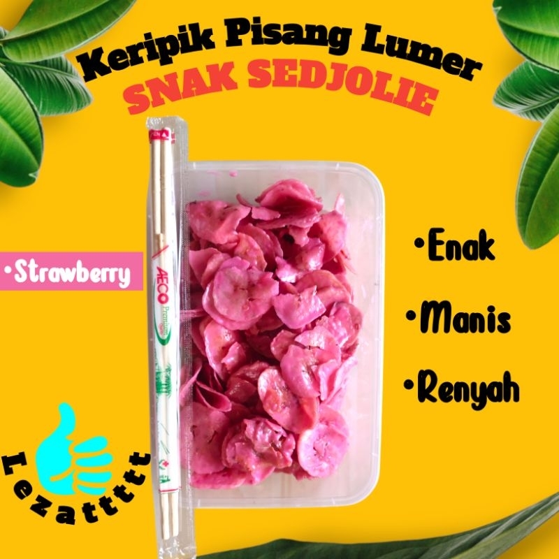 

Keripik Pisang Lumer / Keripik Renyang / Cemilan Enak / Cemilan Santai