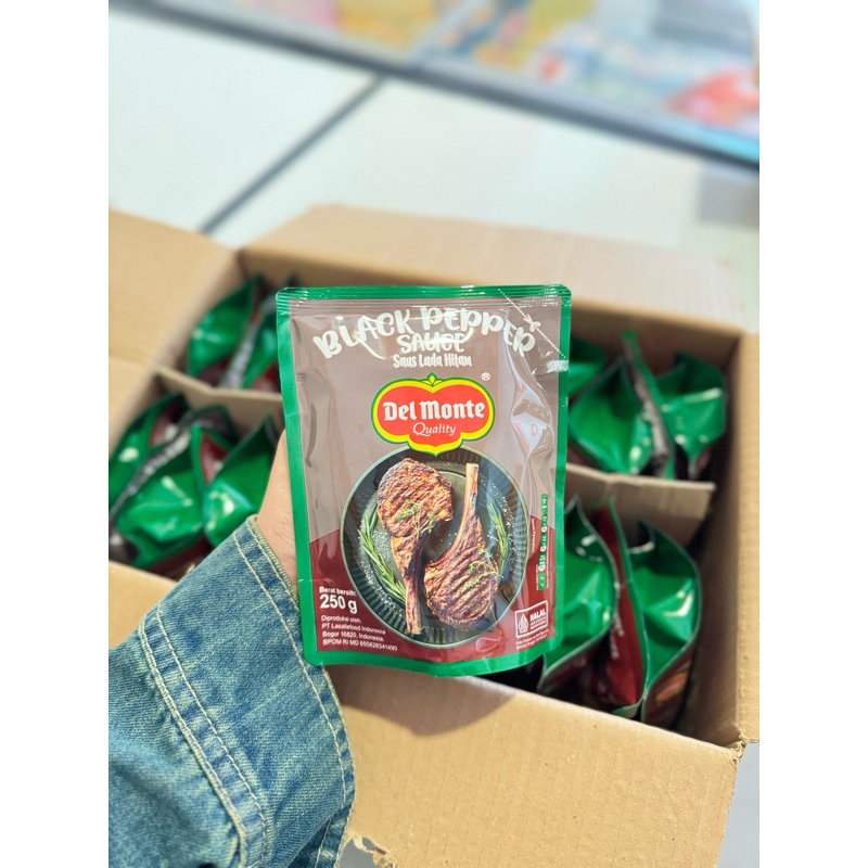 

Delmonte Black Pepper Sauce 250 gr