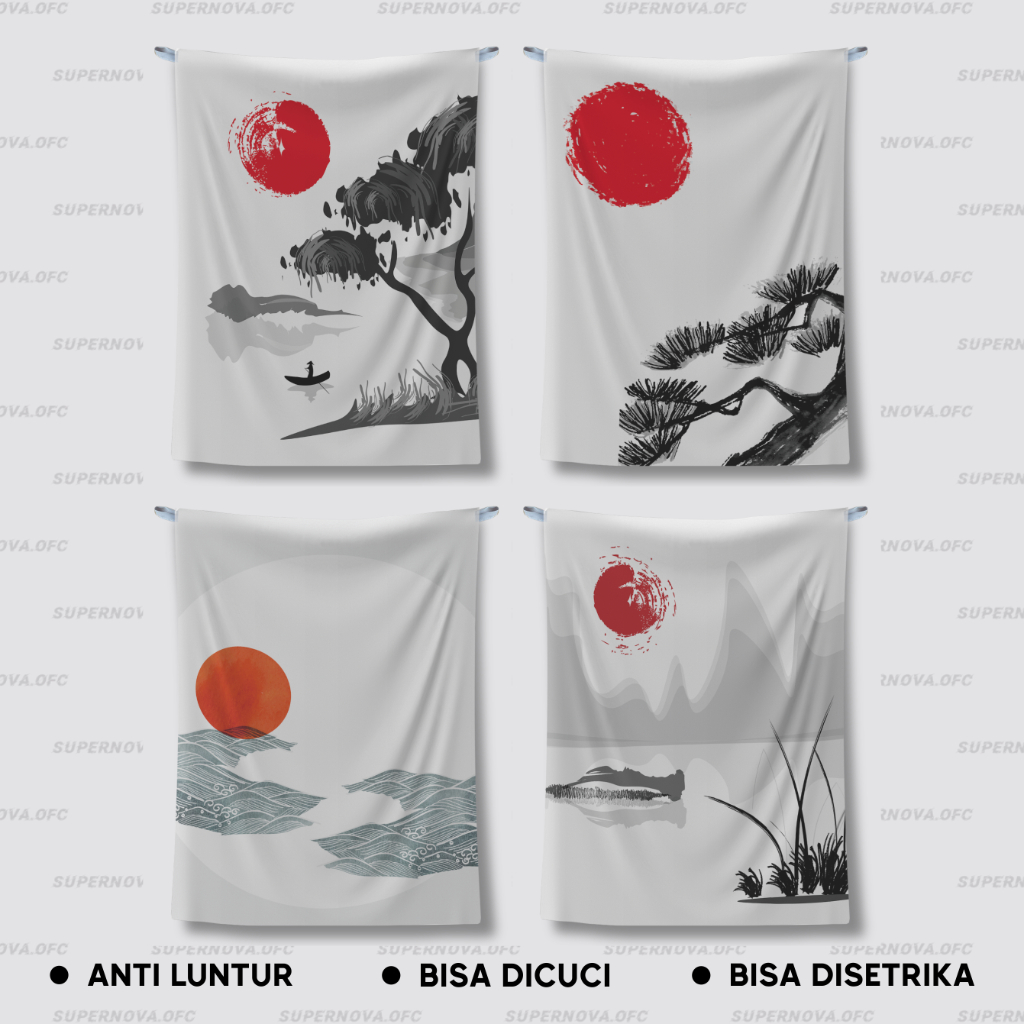 NATURE MINIMALISM - POSTER KAIN TAPESTRY Aesthetic Wallpaper Kain