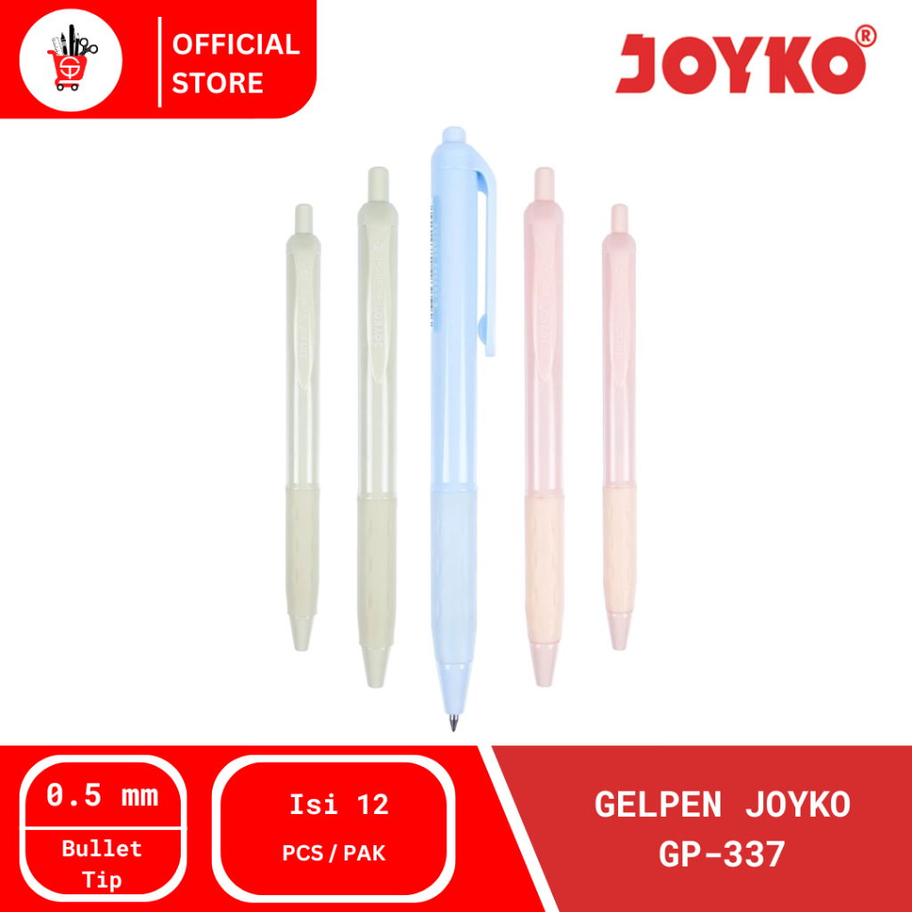 

Balpen | Pulpen | Gelpen Joyko GP-337 (12 PCS)