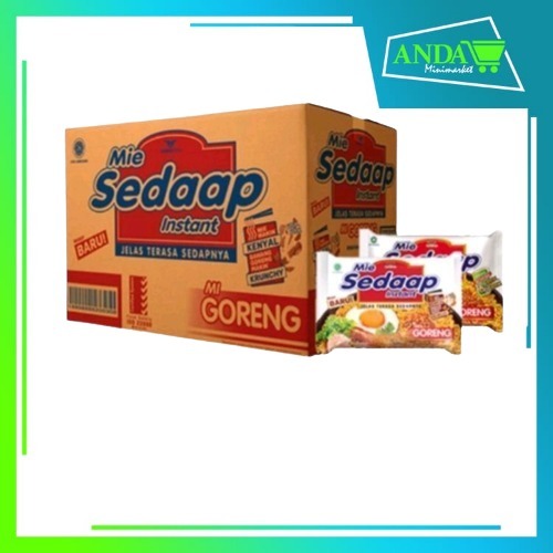 

ANDA Mie Sedaap Goreng 1 Dus isi 40pcs