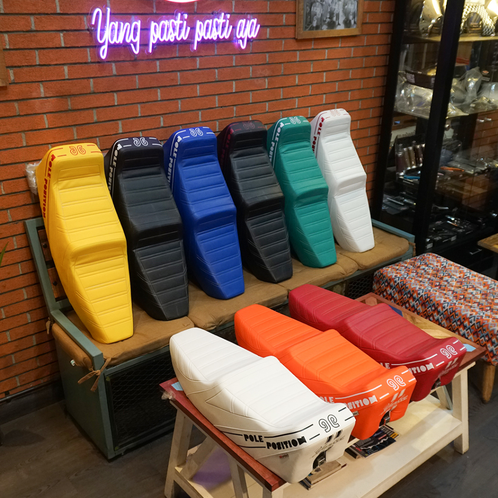 Jok Seat Pole Position Giuliari Vespa Excel T5