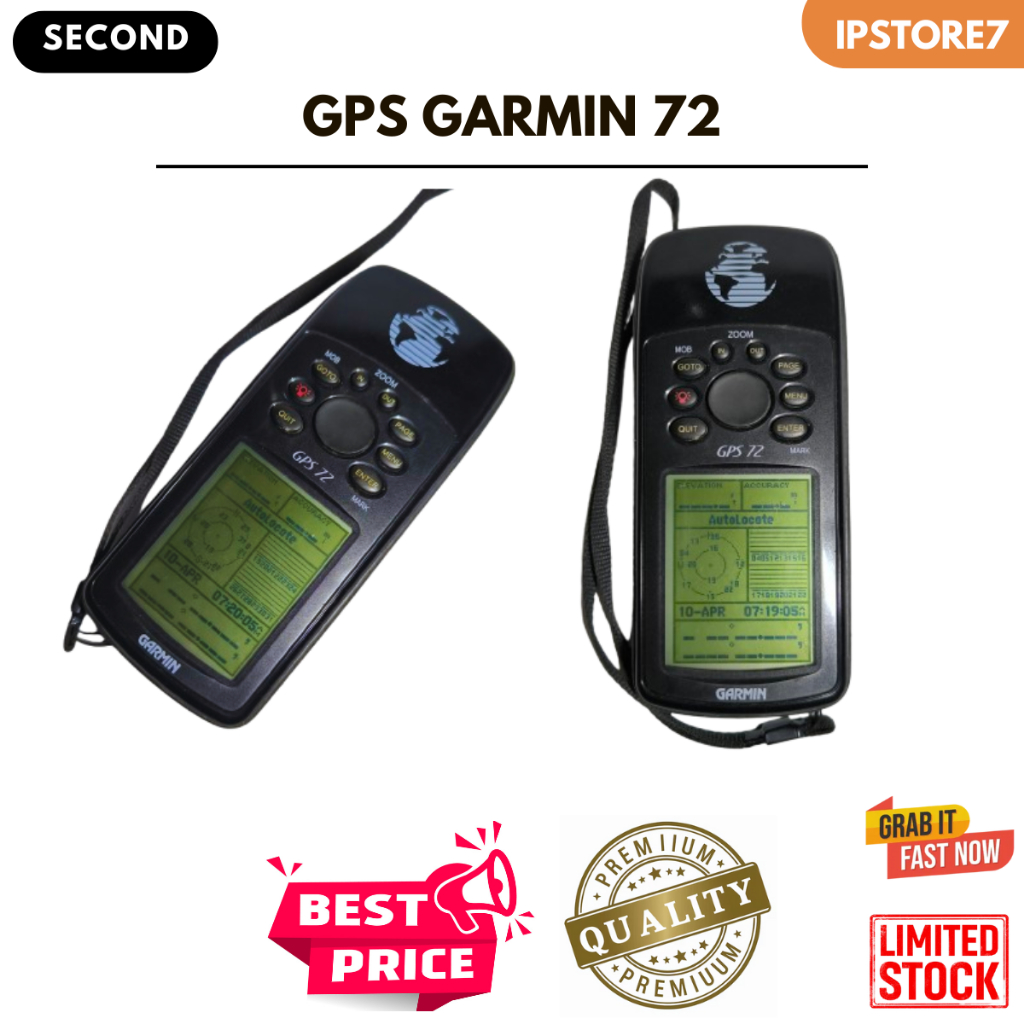 GPS Garmin 72 Second