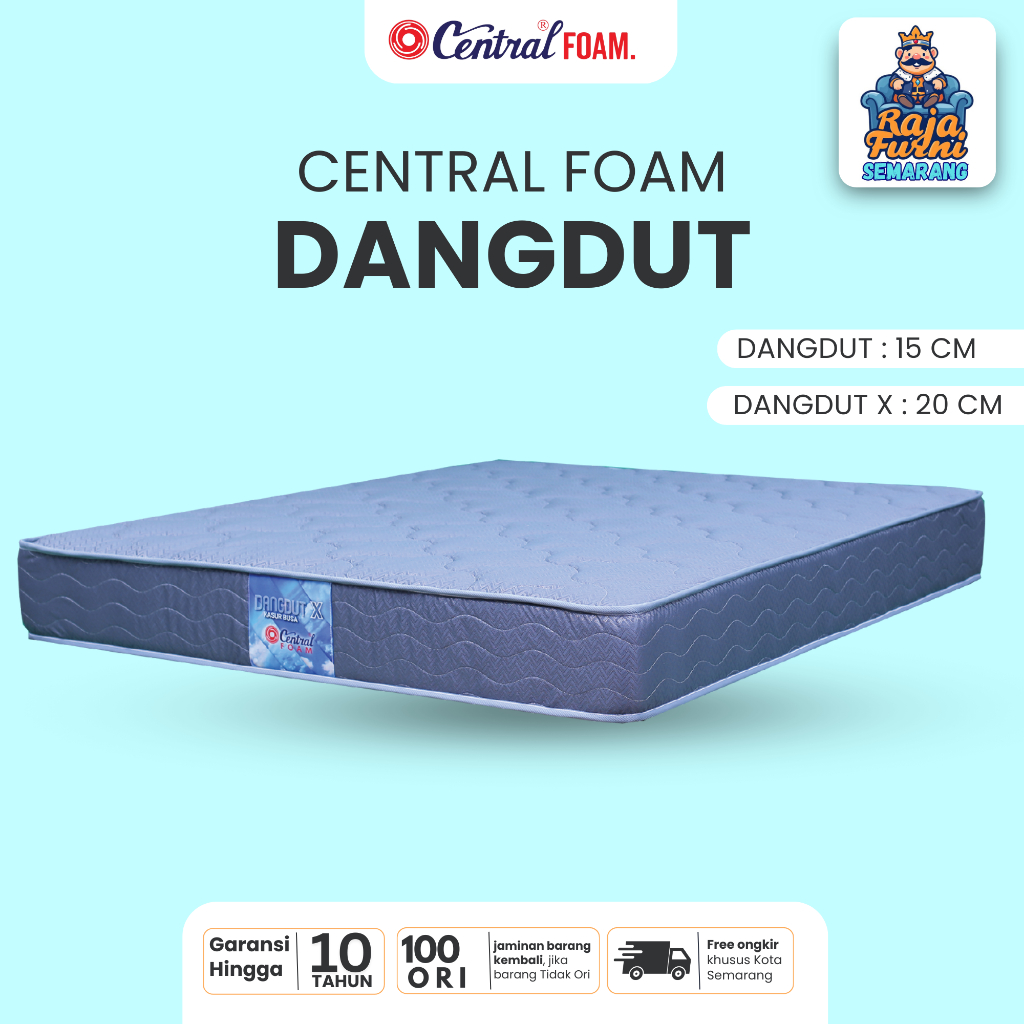 kasur Busa Central Foam Dangdut & dangdut X Tebal 15CM & 20CM