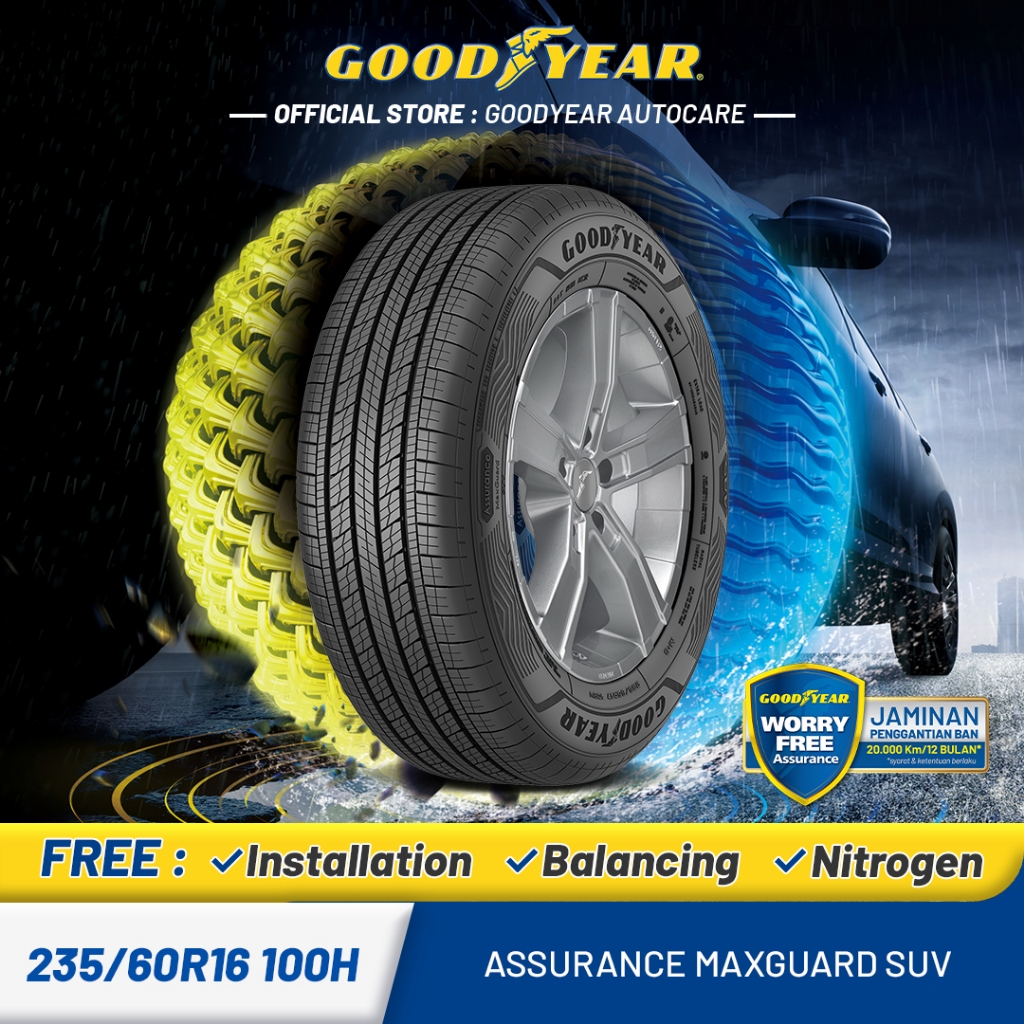 Ban Goodyear 235/60R16 100H Assurance MaxGuard SUV