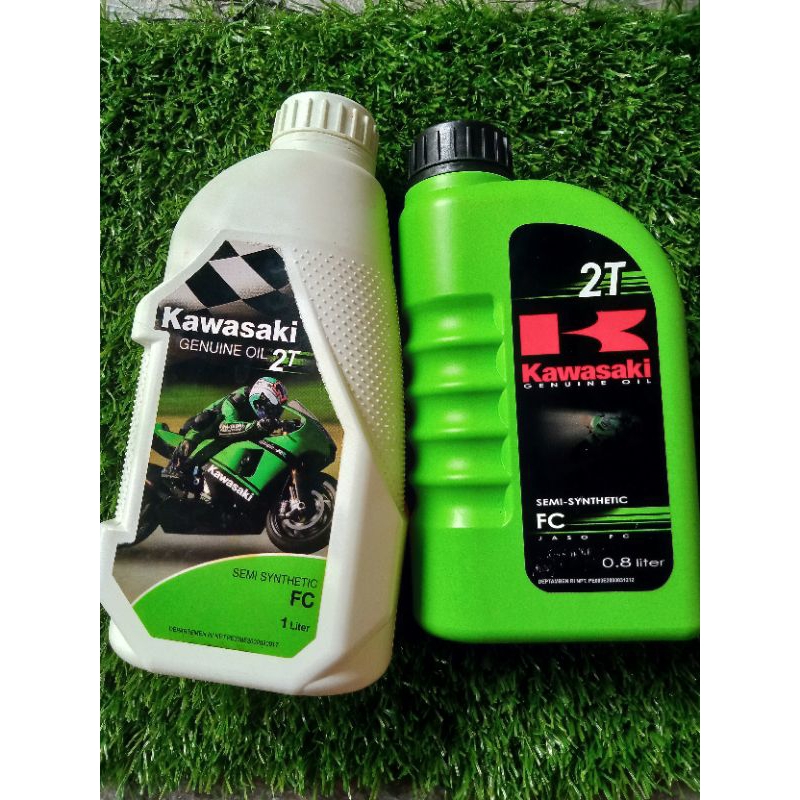 oli samping kawasaki 2T KGO kemasan lawas original