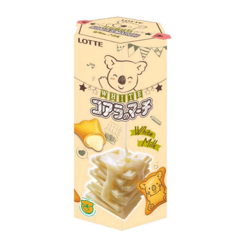 

Lotte Koala's March Biskuit 37gr / Cocoa Chocolate / White Milk