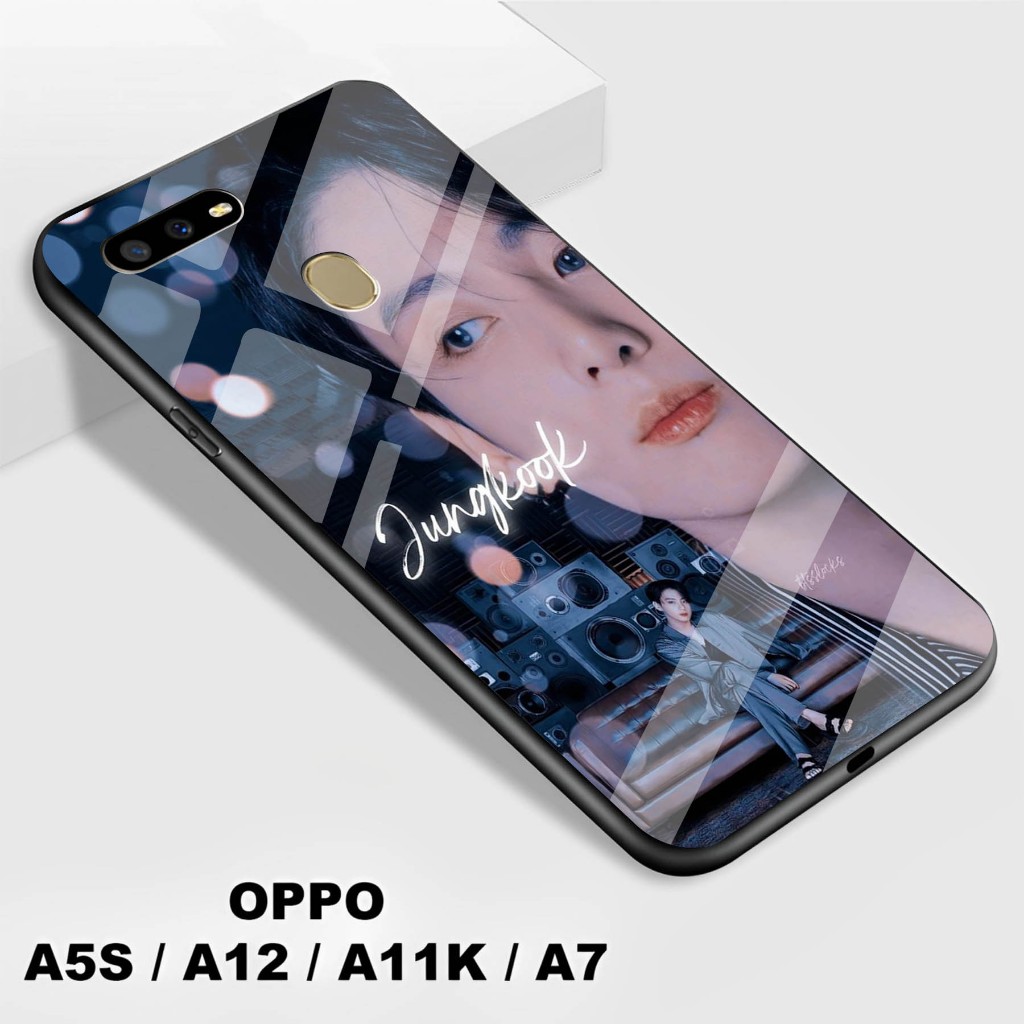 Softcase Kaca Kilau Oppo A5S / A12 / A7 / A11K - Softcase Kaca   Oppo A5S / A12 / A7 / A11K - Softca