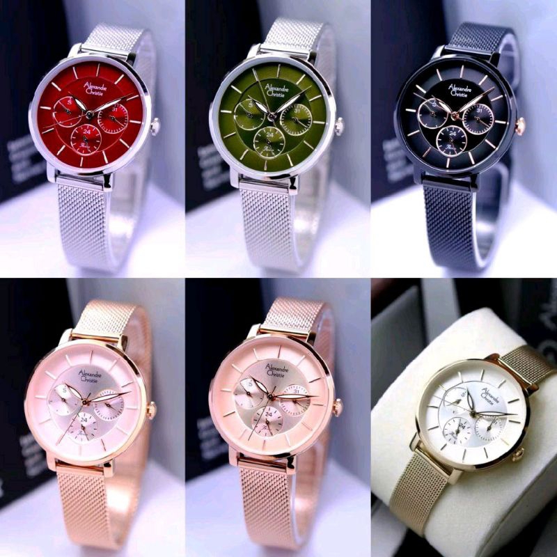 [New] Jam Tangan Wanita Alexandre 2870 / AC2870 / AC 2870 [Original]