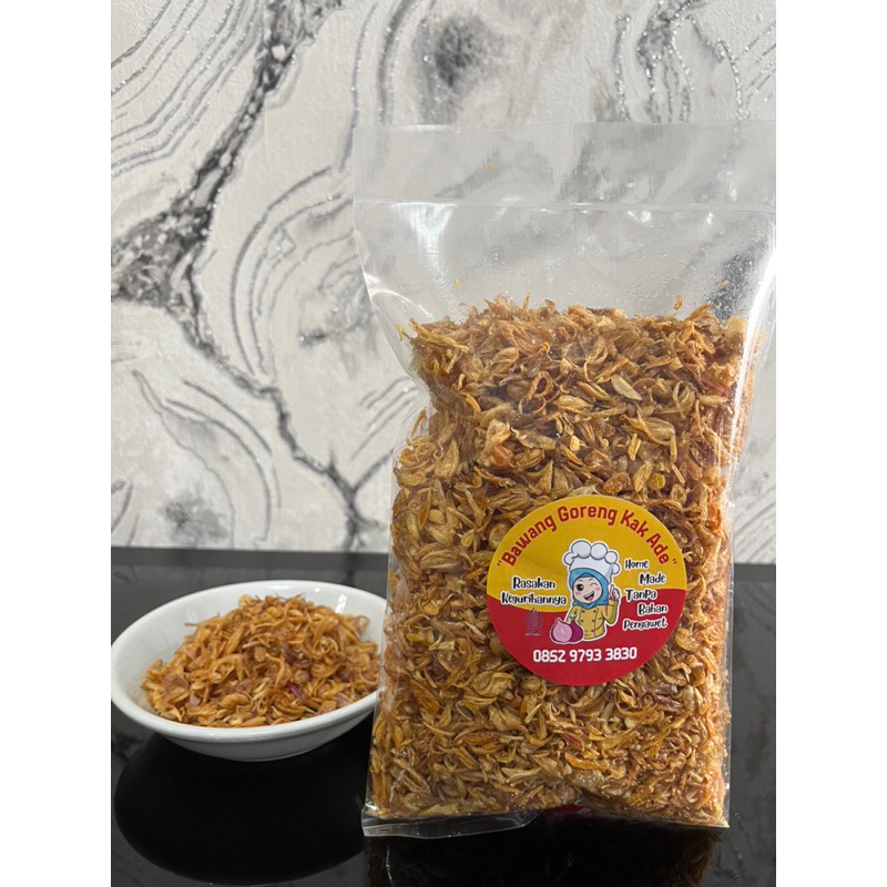 

Bawang Goreng Kak Ade, Kemasan Plastik 250gr