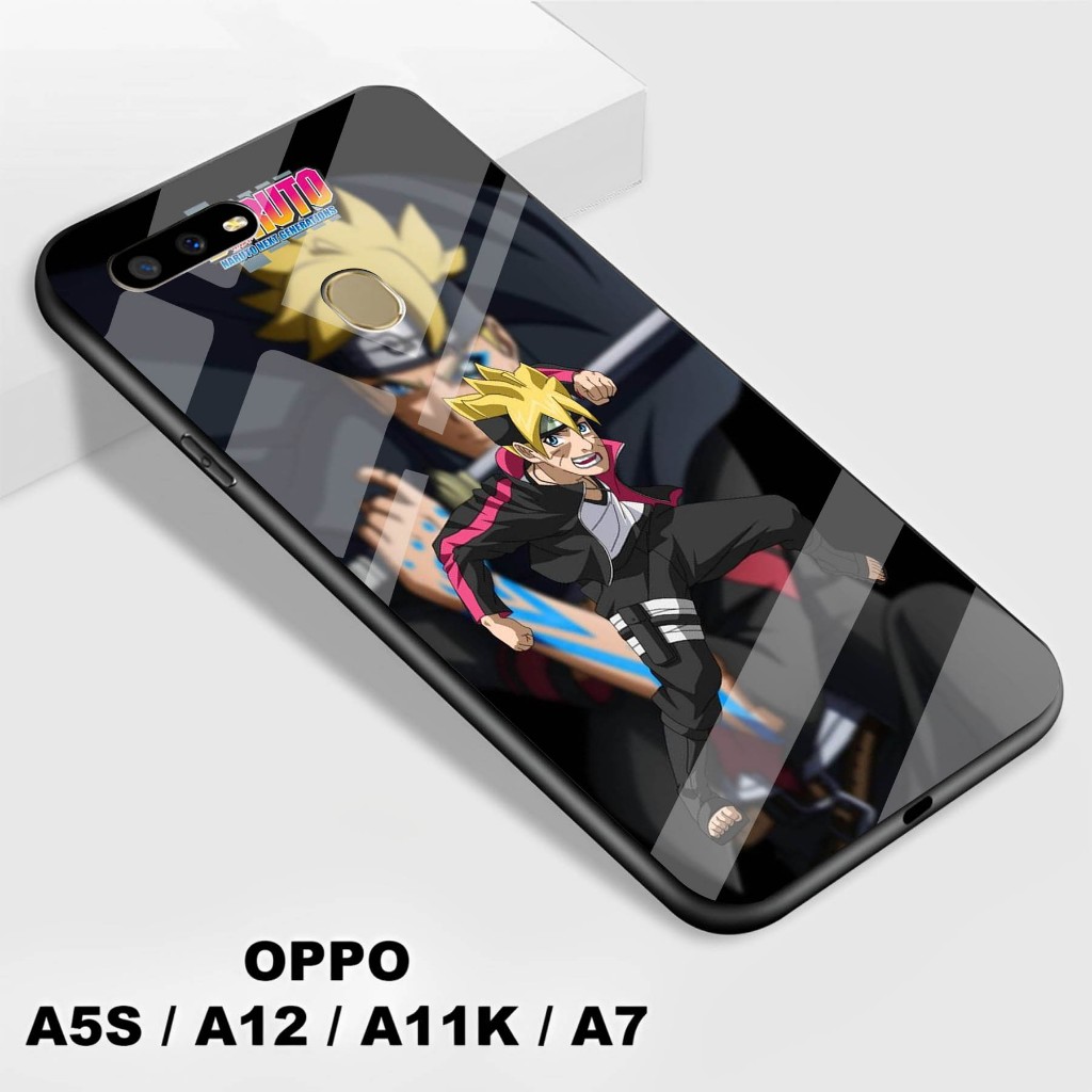 Softcase Kaca Kilau Oppo A5S / A12 / A7 / A11K - Softcase Kaca   Oppo A5S / A12 / A7 / A11K - Softca