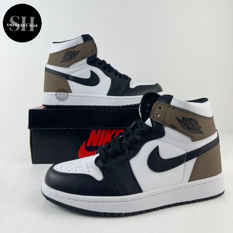 Sepatu Air Jordan 1 High Dark Mocca SEPATU UNISEX Free kaos kaki