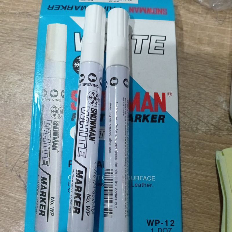

SPIDOL PUTIH SNOWMAN wp-12/ SATUAN