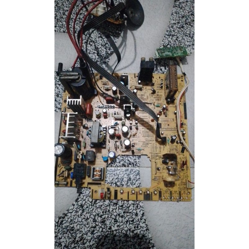 Mesin TV Sharp Flat 21in Cembung