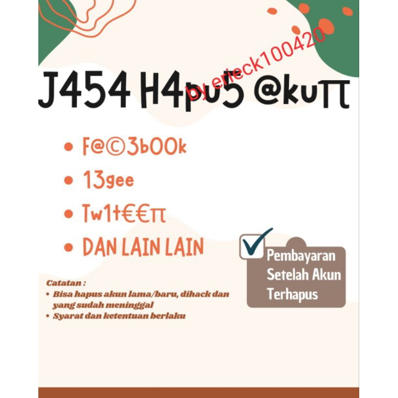 Hapus Akun Sosmed Trust