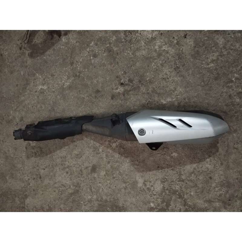 knalpot crf original lepasan motor.suara standar