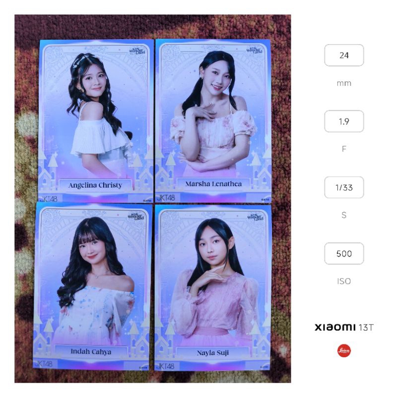 Photopack/PP JKT48 Christy Marsha Indah Nayla Wonderland [Official]