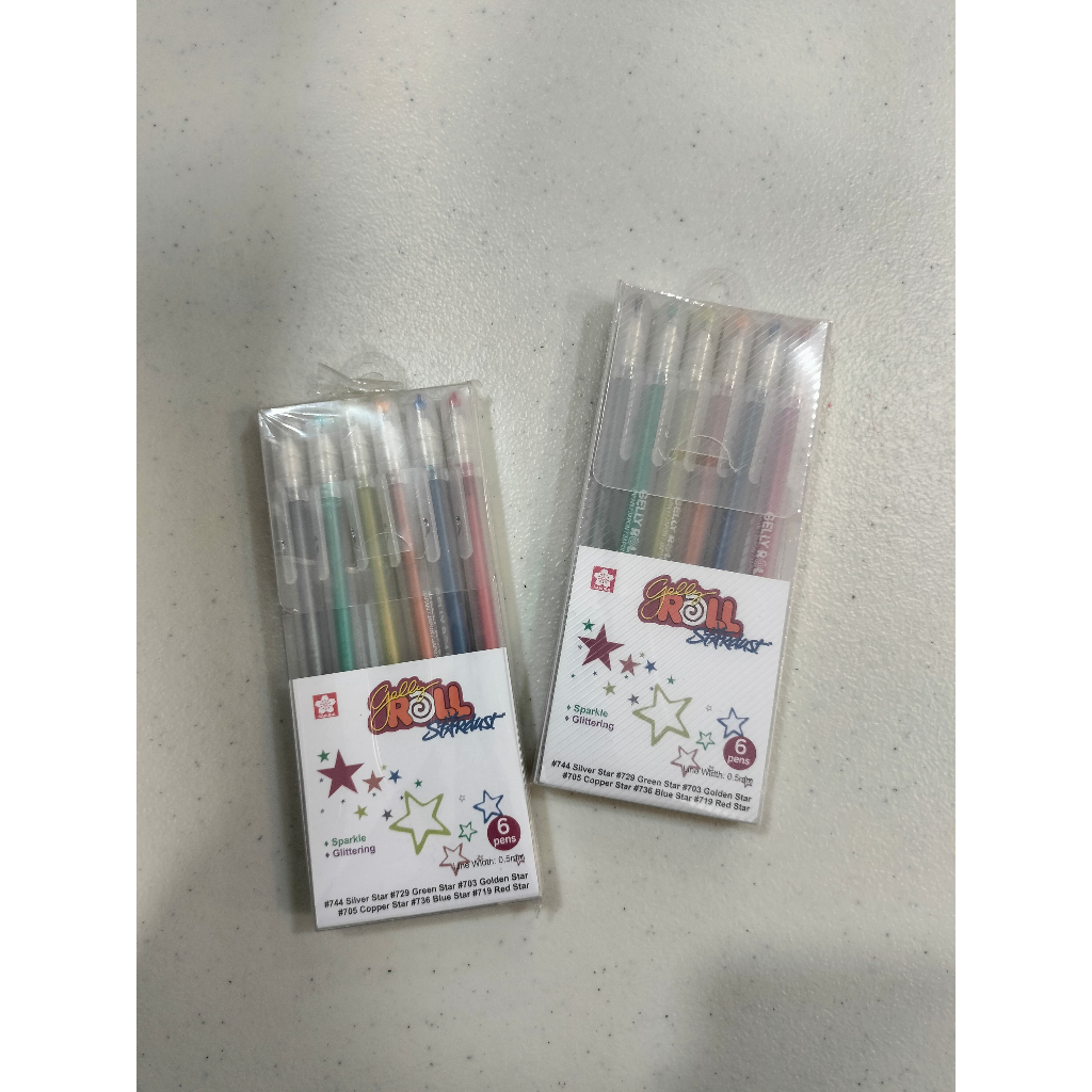 

Gramedia Tunjungan : Sakura Gelly Roll Metalic set 6