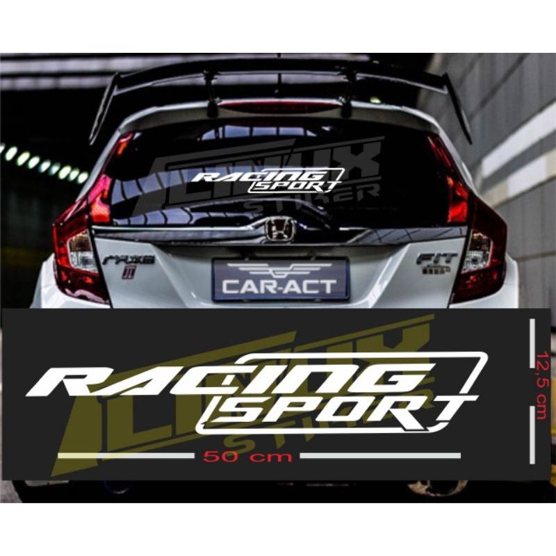 Sticker kaca mobil racing sport stiker terlaris kaca belakang mobil racing sport stiker kaca mobil