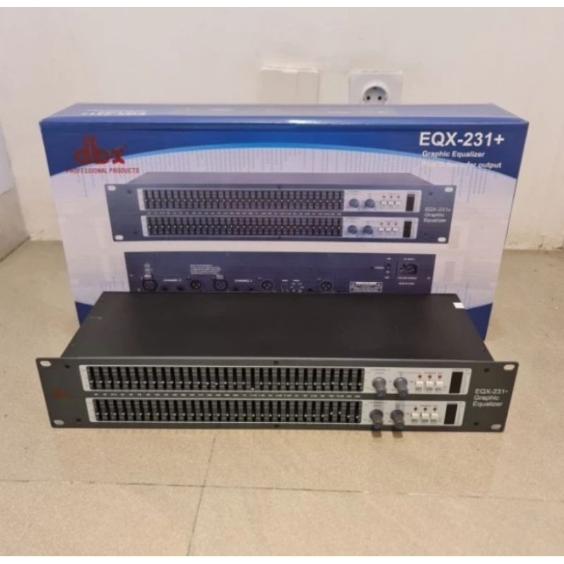 Equalizer DBX EQX 231 Plus Subwoofer Equalizer DBX EQX 231+Sub