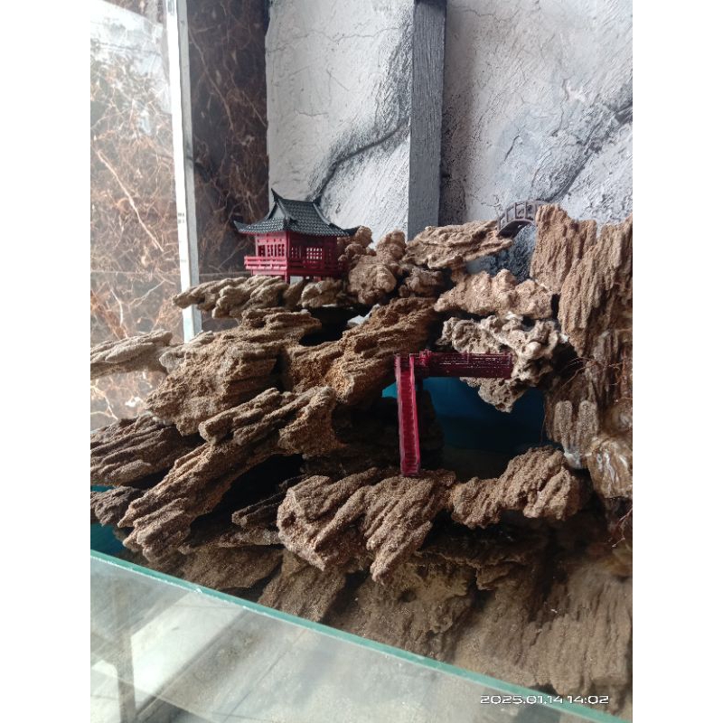 paludarium hardscape 01 #aquascape #paludarium #vivarium #terrarium
