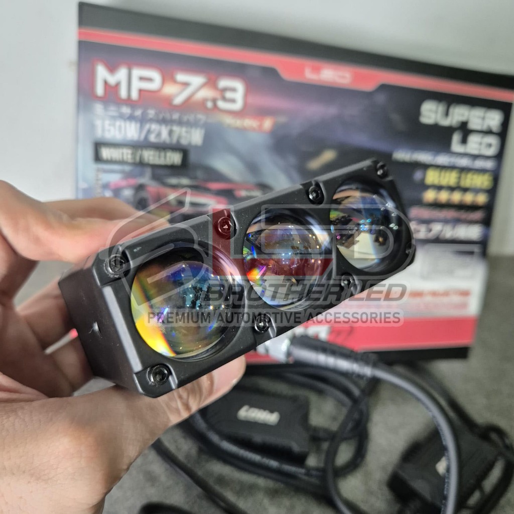 Mini Projie Pro7 MP7.3 Mark II Triple Lens Blue Lens MP73 Mark 2 / MINI PROJIE 3 MATA