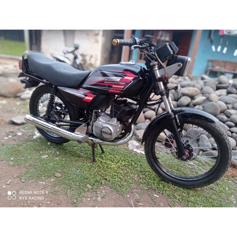 knlpot suzuki TRZ 118 125 standar racing croum