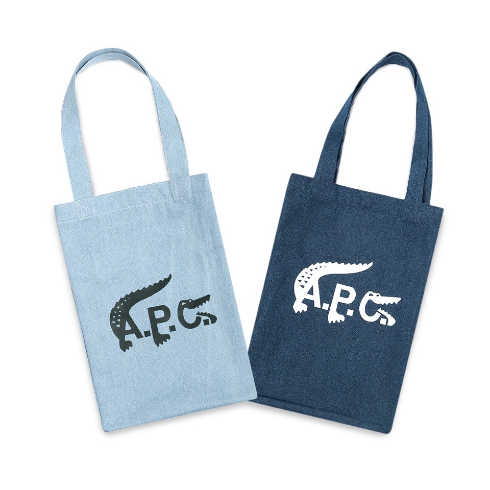 LANGSUNG ATC APC X LCT Denim Small Tote Bag