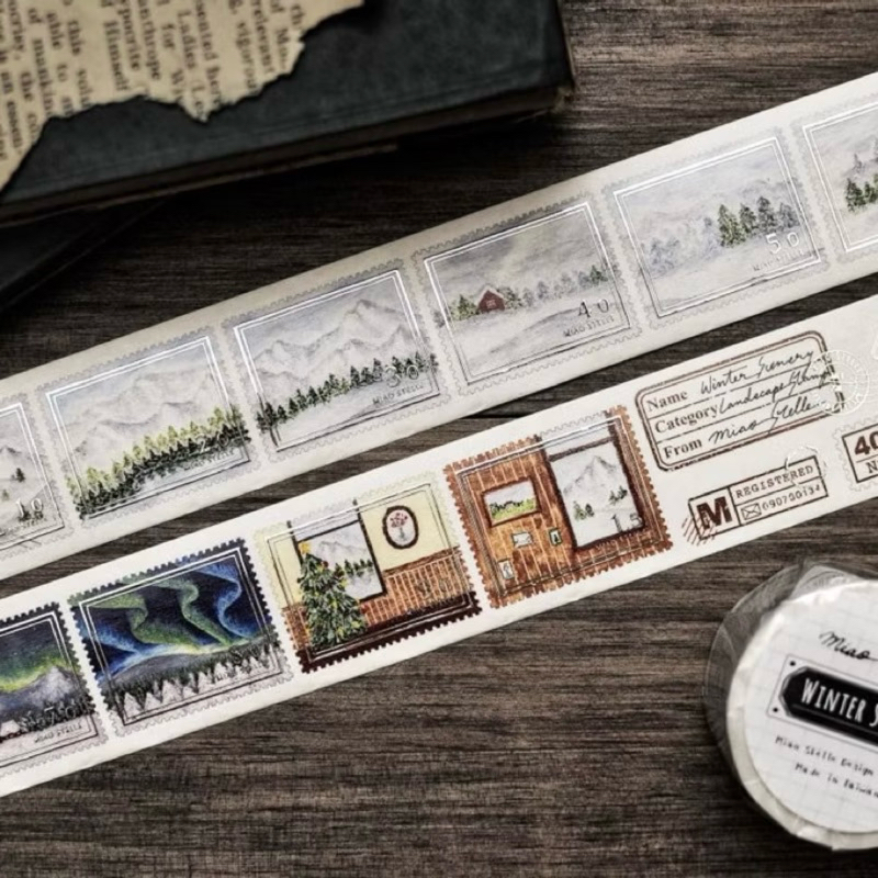 

Miao Stelle Season Stamp Washi Tape
