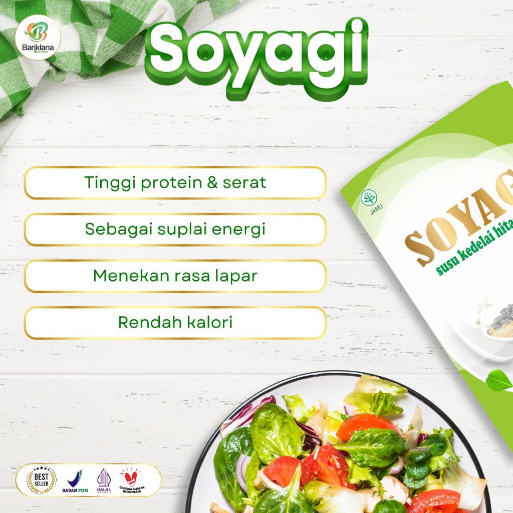 

Soyagi Susu Kedelai Hitam Plus