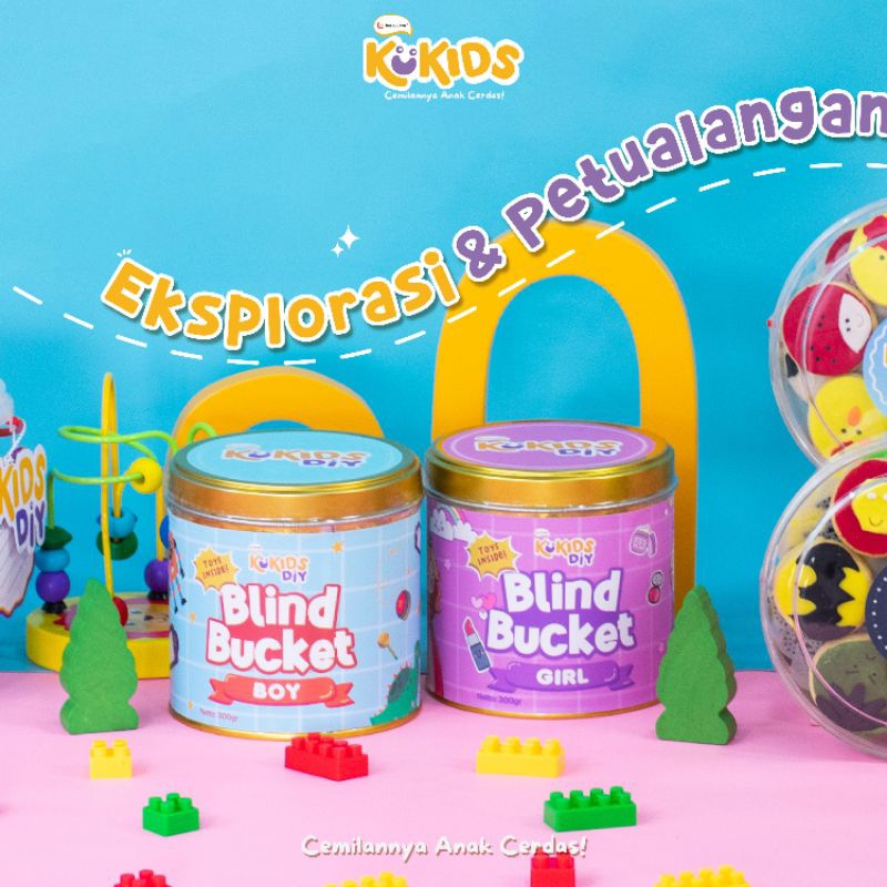 

(READY STOCK) Blind Bucket Kukids by Ina Cookies