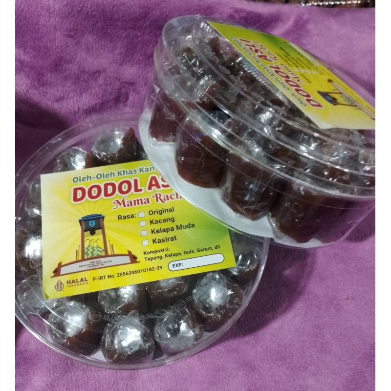 

Dodol Asli Kemasan Toples