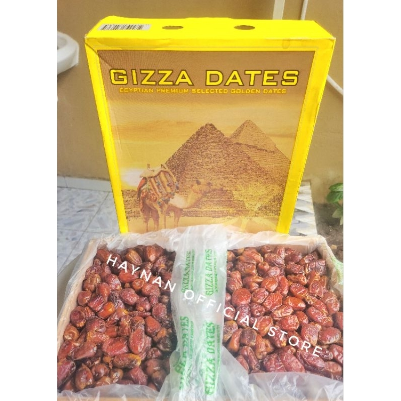 

Kurma Mesir Gizza Dates 10Kg / Mirip Kurma Golden Valey Dates tapi lebih besar EXP 2026 PANEN TERBARU