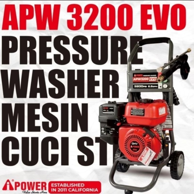 AIPOWER JET CLEANER AND PRESSURE WASHER APW3200 EVO TERBARU