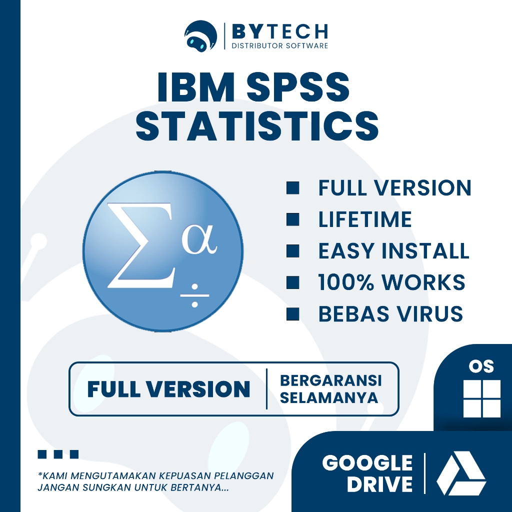 IBM SPSS Statistics Full Version Windows 7,8,10 &11