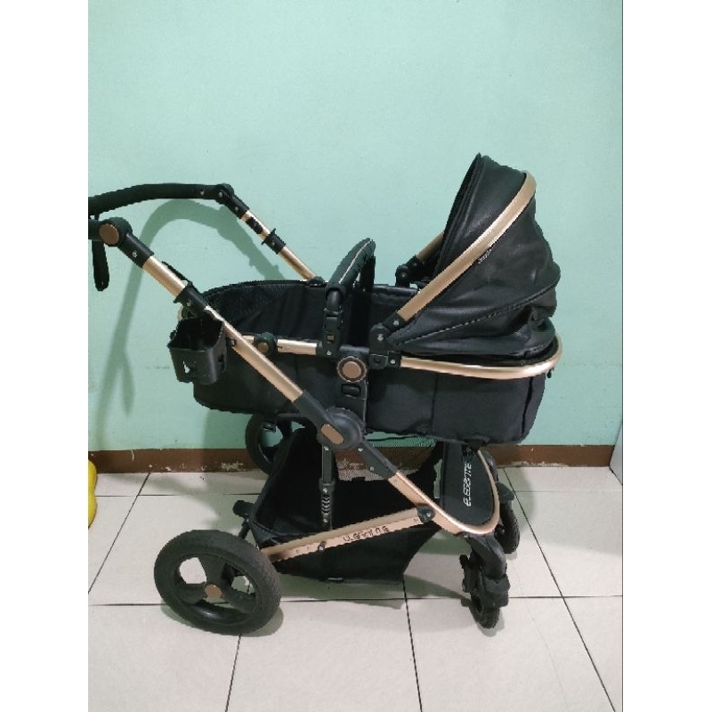 preloved stroller Pliko elegante Baca deskripsi