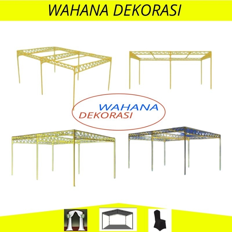 Rangka tenda pesta